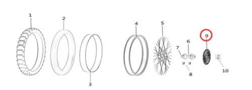 Light Bee Front Brake Disc