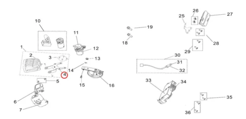 Light Bee Headlight Bracket