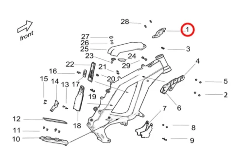 Light Bee Key Switch Housing